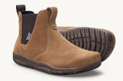 Men's Chelsea Suede Barefoot Boot